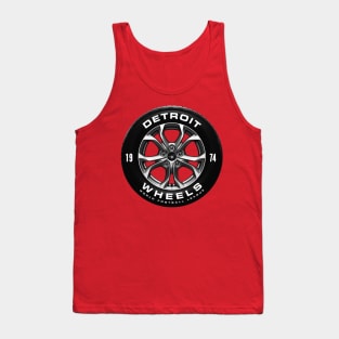 Detroit Wheels Tank Top